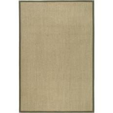 Beige - Sisal Carpets & Rugs Safavieh Fiber Juniper Border Sisal Natural, Green, Beige