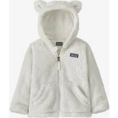 18-24M Hoodies Children's Clothing Patagonia Baby Furry Friends Hoody-Birch White (PAT01G2)