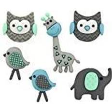 Efco Dress It Up Baby Elephant Buttons 6pcs