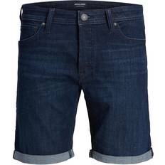 Jack & Jones Regular Fit Denim Shorts - Blue Denim