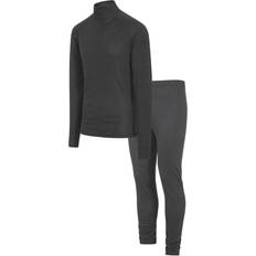 Trespass Polyester Tøj Trespass Unisex Thermal Set Unite360 - Black