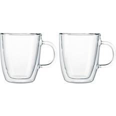 Glass Cups & Mugs Bodum Bistro Mug 30cl 2pcs