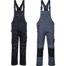 Portwest pw3 Portwest PW3 Work Bib and Brace - Zoom Grey/Black