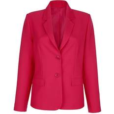 Rosa Jacketts Alba Moda Lapel Collar Blazer - Pink