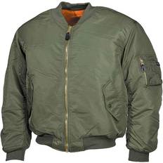 MFH Air Force MA-1 Pilot Jacket - Olive Green