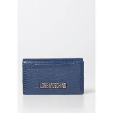 Moschino Animal Motif Crossbody Uld Taske - Blå