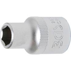 Tilbehør til elværktøj BGS Technic steckschlüssel-einsatz sechskant, innenvierkant 12,5 mm 1/2" sw 10 mm