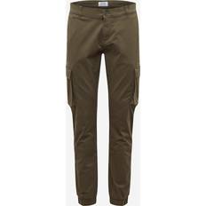 Only & Sons Scam Stage Caro Cuff Pants - Green/Olive Night