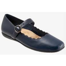 Sandals Trotters Women's Sugar Mary Jane Flat, Navy