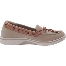 Skechers Women Boat Shoes Skechers Arch Fit Up Lift Shoreline - Natural Textile Trim