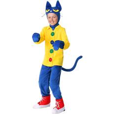 Child Pete the Cat Costume Exclusive Made By Blue/Red/Yellow