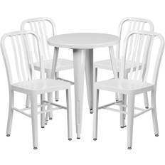 Patio Dining Sets Flash Furniture Thomas Commercial Grade Patio Dining Set