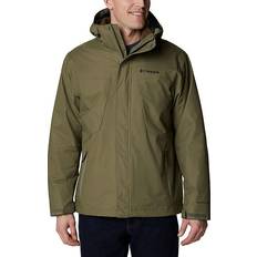 Viscose Jackets Columbia Men's Tunnel Falls Interchange Jacket - Stone Green