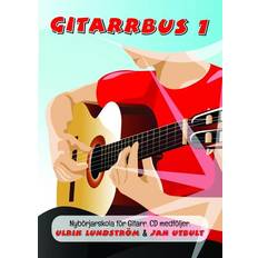 Gitarr Gitarrbus 1: nybörjarskola för gitarr (Innbundet, 2015)