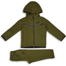 Nike Kid's Sportswear Tech Fleece Jacket & Pants Set - Rough Green (86H052-F1C)