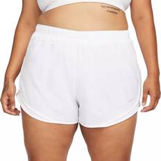 Mesh - Women Shorts Nike Tempo Women's Running Shorts Plus Size - White/White/White/Wolf Grey