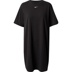 Oversize - Short Dresses NIKE Sportswear Phoenix Fleece Oversized 3/4-Sleeve Dress - Black/Sail