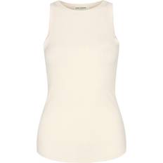 Sofie Schnoor Kleding Sofie Schnoor Tanktop Met Ribstructuur - Creme