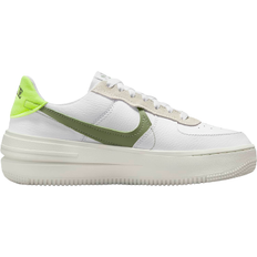 Nike Force 1 W - White/Sail/Volt/Oil Green