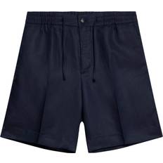 J.Lindeberg Baron Tencel/Linen Shorts - Navy