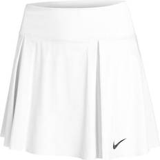 Nike White Skirts Nike Dri-Fit Club Short Rock Damen - Weiß