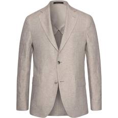 Oscar Jacobson Dressjakker Oscar Jacobson Ferry Linen Blazer - Beige