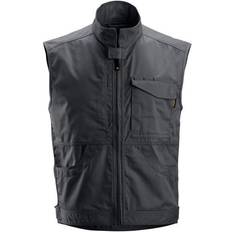 Work Vests Snickers Workwear Service Vest Black Regular