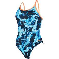 Zoggs Tøj Zoggs Ocean Smoke Sprintback Swimsuit - Navy