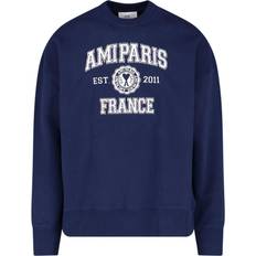 AMI Men's Paris Crewneck Sweatshirt - Nautic Blue