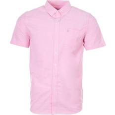 FARAH Men's Drayton Short Sleeve Shirt - Coral