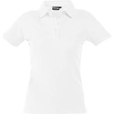 Rundhalsausschnitt Poloshirts Leon Shirt - White