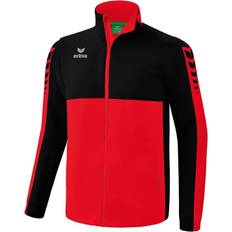 Erima Unisex Six Wings Jacket - Red/Black