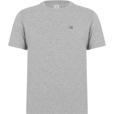 C.P. Company Short Sleeve Basic Logo T-shirt - Grey Melange