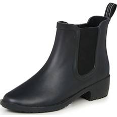 Rubber Chelsea Boots EMU Australia Wellingtons black