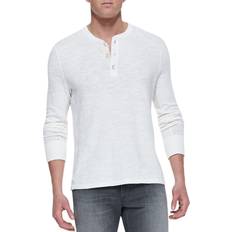 Rag & bone henley Rag & Bone Classic Flame Henley - White