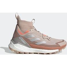 Adidas Terrex Free Hiker Shoes adidas Terrex Free Hiker 2 Boots - Wonder Taupe Met Impact Orange