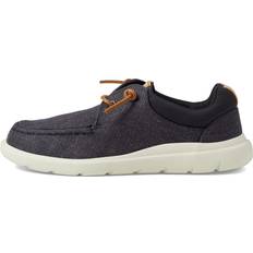 10.5 - Women Boat Shoes Sperry Captain's Hemp Moccasins Black