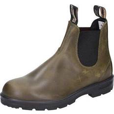 Blue - Women Chelsea Boots Blundstone Leather Chelsea Boots - Olive