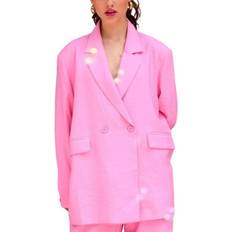 Nylon Dressjakker Noella Mika Oversize Blazer - Candy pink