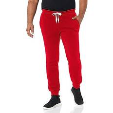 Southpole Men's Basic Active Fleece Joggers - Red