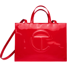 Red Totes & Shopping Bags Telfar Medium Shopping Bag - Red Patent