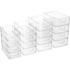 Munfix Refrigerator Organizer Bins Kitchen Storage 16pcs