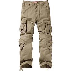 Match Men's Wild Cargo Pants - British Khaki