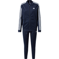 Damen - Fitness Jumpsuits & Overalls adidas Essentials 3-Stripes Tracksuit - Dark Blue