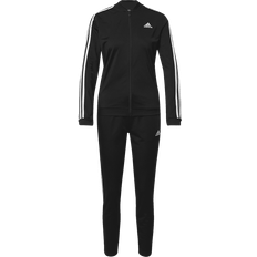 Damen - Fitness Jumpsuits & Overalls adidas Essentials 3-Stripes Tracksuit - Black