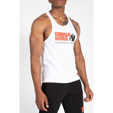 Bomull - M Singleter Gorilla Wear Classic Tank Top - White