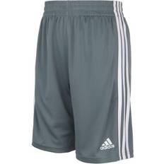 Adidas Boy's Classic 3-Stripe Shorts - Dark Gray