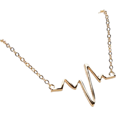 Heartbeat Necklace - Gold