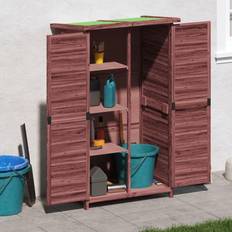 vidaXL Rimessa Da Giardino Moka 83 x 57 x 140 cm (Superficie edificio )