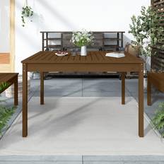 Pine Outdoor Dining Tables Garden & Outdoor Furniture vidaXL honey brown pine, Garden